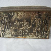 Много стара кутия метал ламарина антика, снимка 1 - Други ценни предмети - 33071599