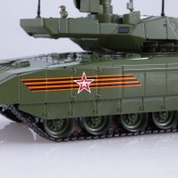 Танк Т-14 Армата Русия 2014 - мащаб 1:43 на Наши Танки модела е нов в блистер, снимка 8 - Колекции - 43967443