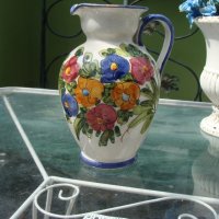 maiolica ръчно изработена кана , снимка 1 - Вази - 26221287