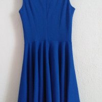 Женствена рокля в парижко синьо, снимка 7 - Рокли - 37749649