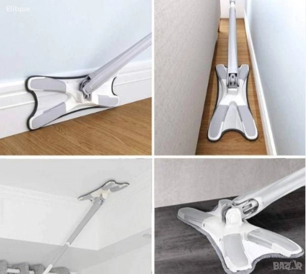 Микрофибърен моп,  360°, снимка 1