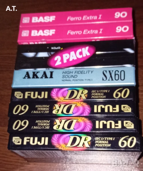 Аудио касети  BASF, FUJI, AKAI, MAXELL, снимка 1