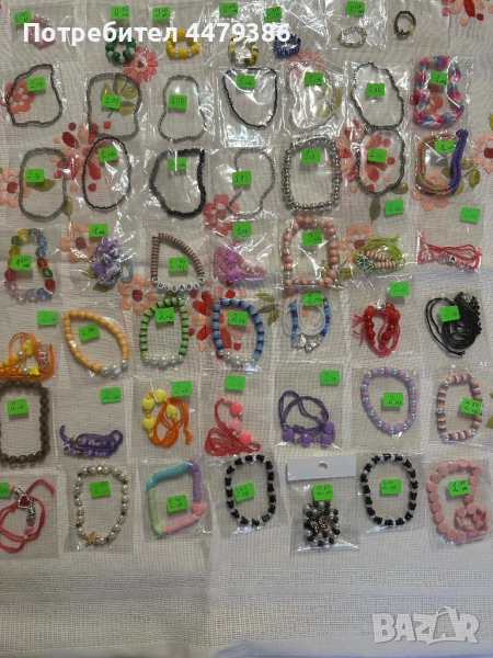 Ръчна изработка на гривни и букети, снимка 1