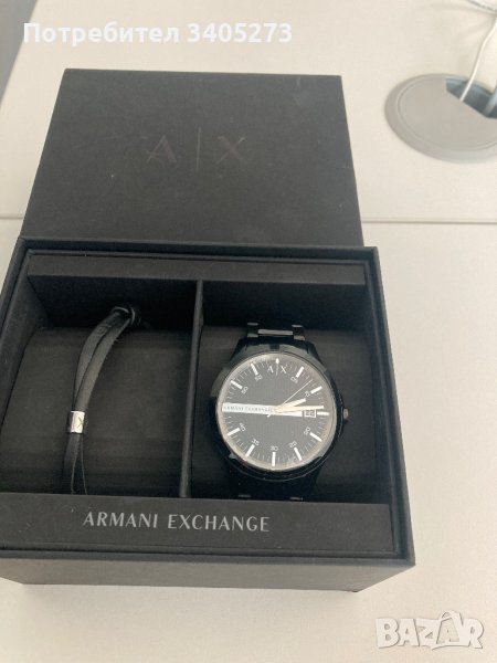 Часовник с гривна Armani Exchange AX7134, снимка 1