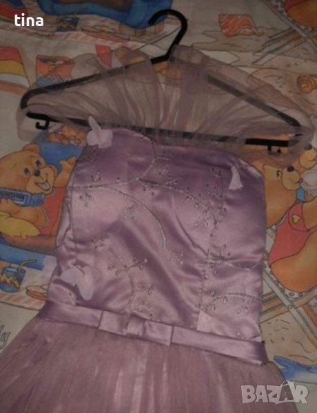 уникална красива рокля -пепел от рози, снимка 1