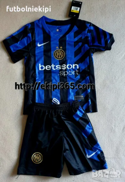  Интер Милано детски футболен екип НОВ 2024/25, снимка 1