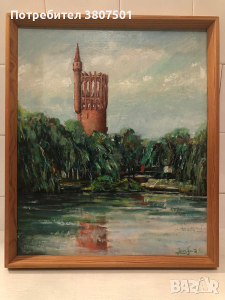 КАРТИНА С МАСЛЕНИ БОИ, снимка 1