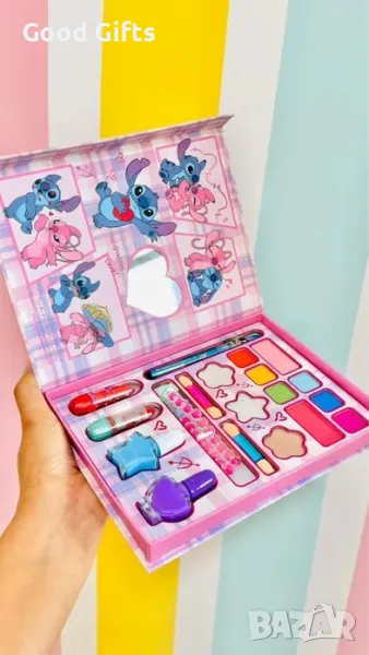 Комплект детски гримове палитра Лило и Стич/Lilo & Stitch, снимка 1