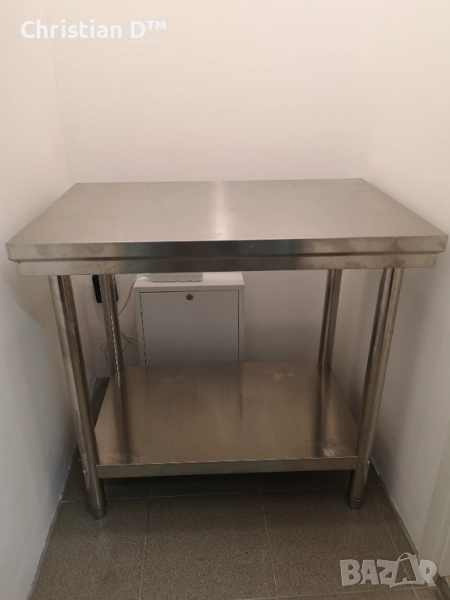 Работна маса от неръждаема стомана , снимка 1