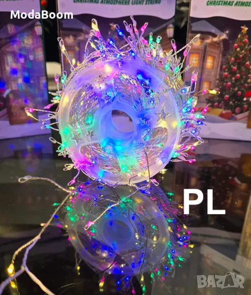 Коледна осветителни LED система 20м., снимка 1