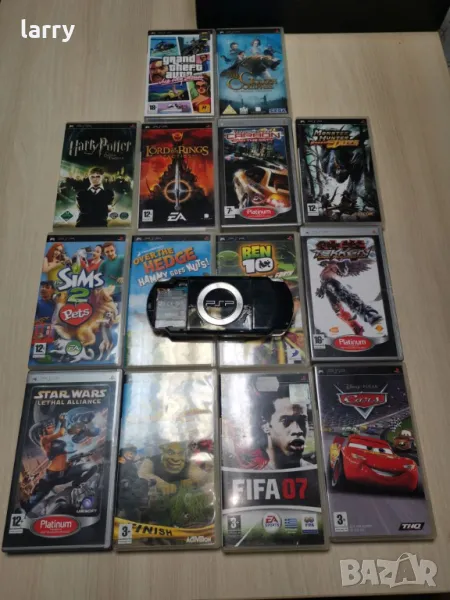 PSP-2004 за части + 14 игри, снимка 1