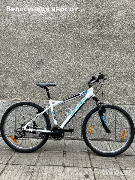 Алуминиев велосипед 26 цола 21 скорости палцови команди преден амортисьор много запазено , снимка 1