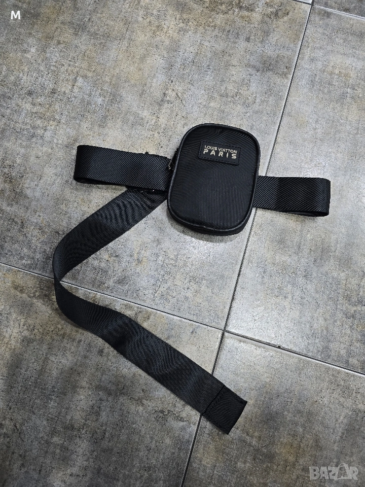 НОВ чер колан + чантичка LOUIS VUITTON , снимка 1