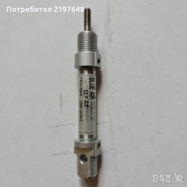 Пневматичен цилиндър 12х25 ISO6432, снимка 1