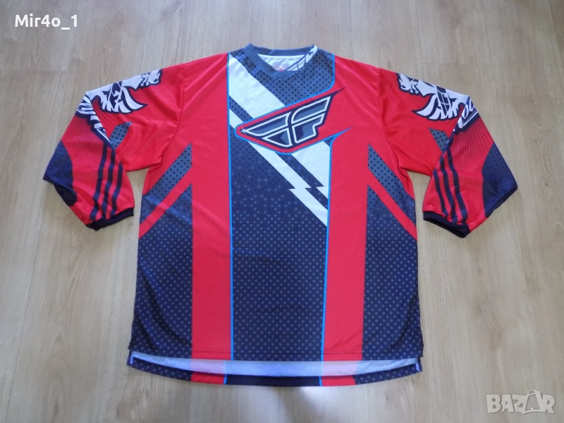 мото крос тениска fly racing mtb блуза вело джърси колоездене мъжко оригинал 2XL, снимка 1