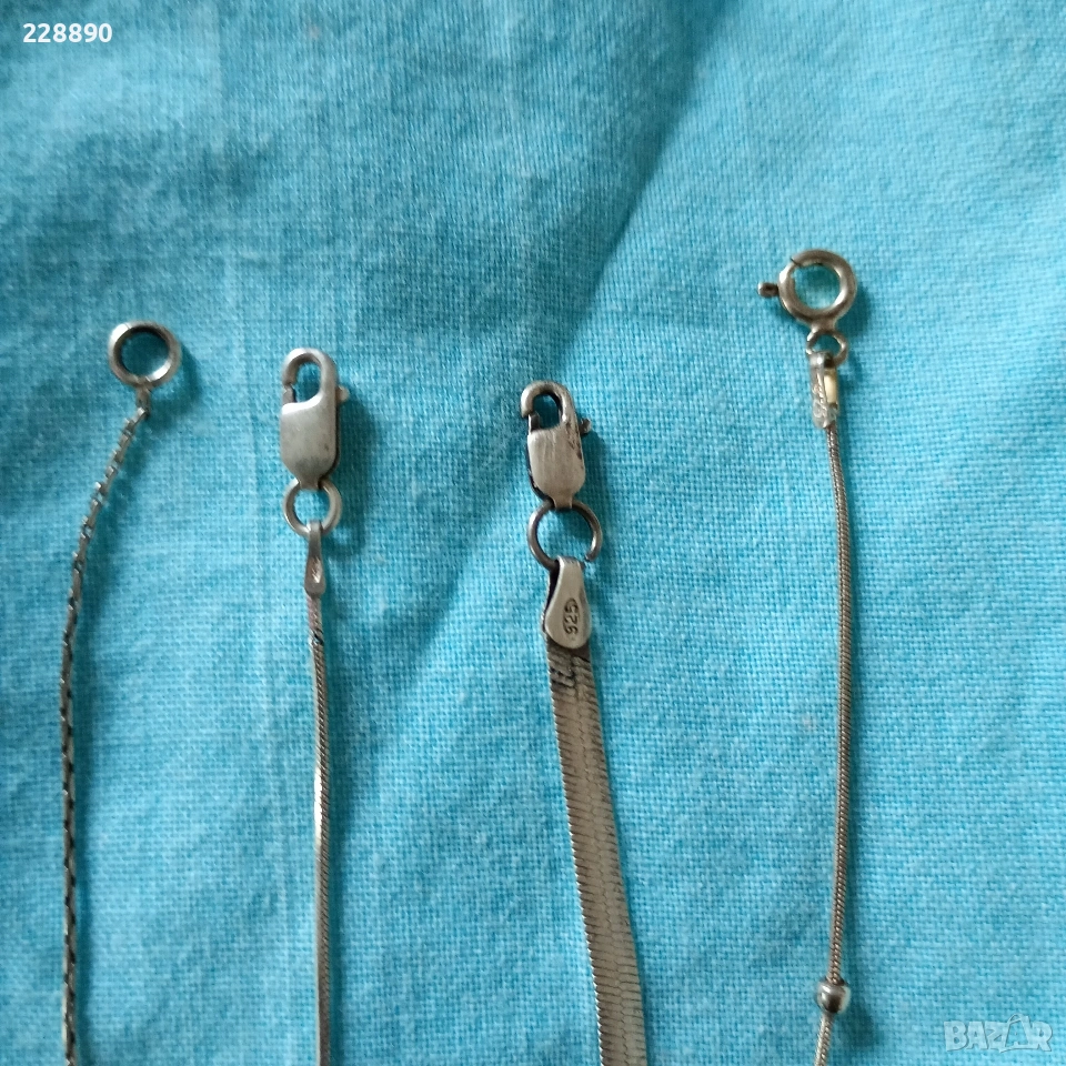 Сребърни гривни , снимка 1