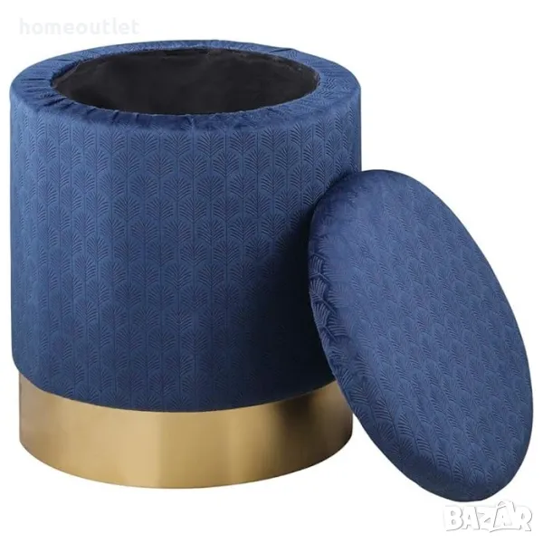 ПРОМОЦИЯ Елегантна табуретка OTTOMAN O201904B, снимка 1