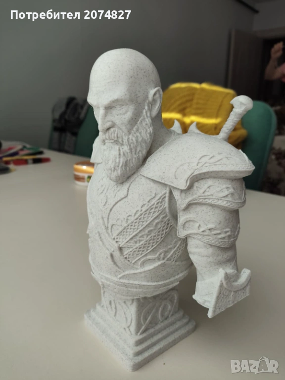 Фигурка Kratos (God of War) / Кратос статуетка, снимка 1