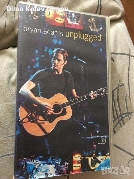 Bryan Adams Unplugged VHS HiFi, снимка 1