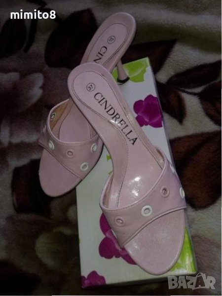 розови сандали , снимка 1