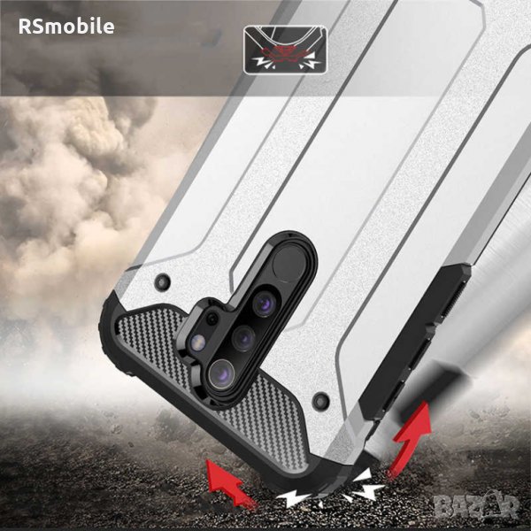 Xiaomi Redmi Note 8 Pro - Удароустойчив Кейс ARMOR, снимка 1