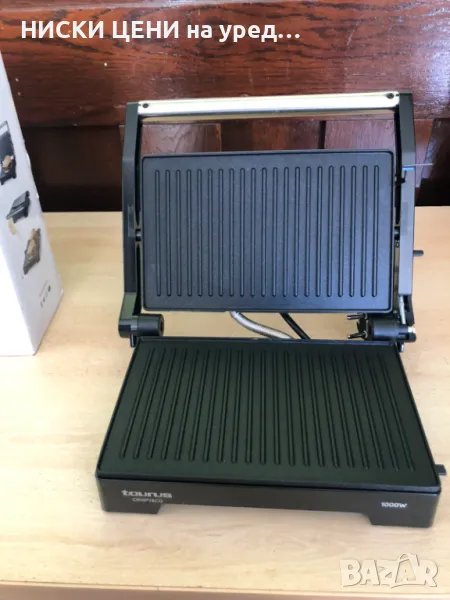 Контактен грил TAURUS  CRIPSY&CO 1000W, снимка 1
