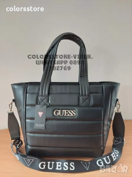 Черна чанта Guess-SG137U, снимка 1