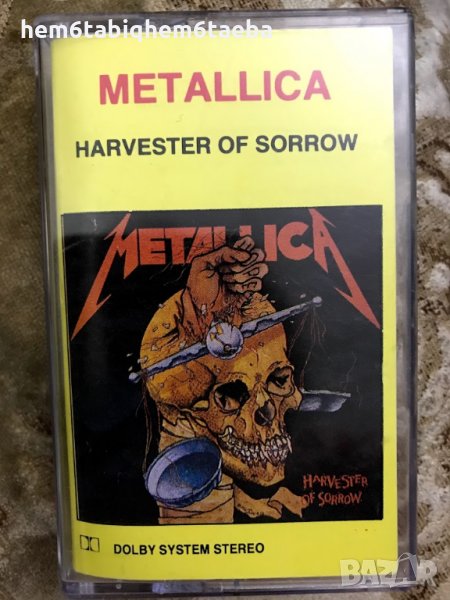 Рядка касетка - METALLICA - Harvester of Sorrow - LR, снимка 1