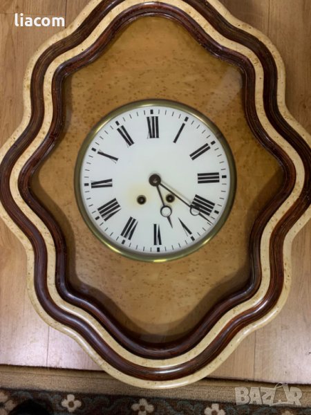 СТЕНЕН ЧАСОВНИК Франция, дърво, птичи явор, КРАСОТА!!, снимка 1