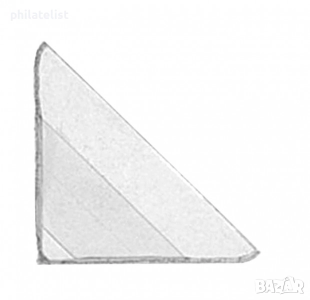 LINDNER – кристални самозалепващи ъгълчета - опаковка от 250 бр. , снимка 1