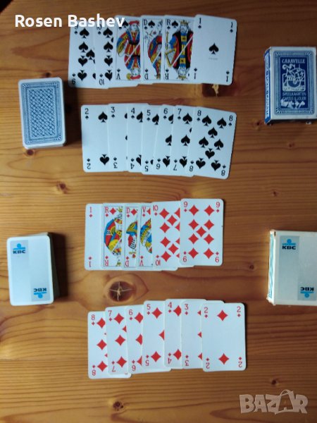 Стари карти за игра. , снимка 1
