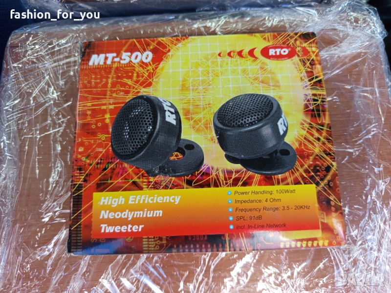 Високочестотни говорители RTO MT-500, снимка 1