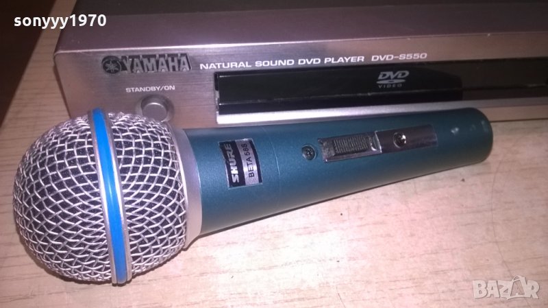 shure//shure beta sm58s-profi microphone-внос швеицария, снимка 1