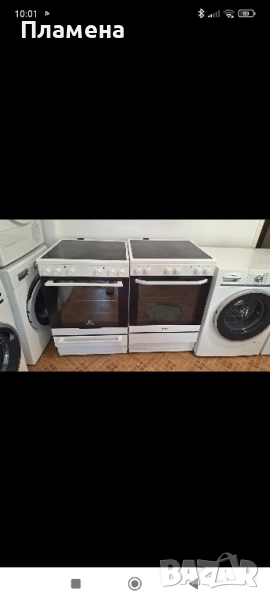 Готварска Печка с керамичен плот, снимка 1