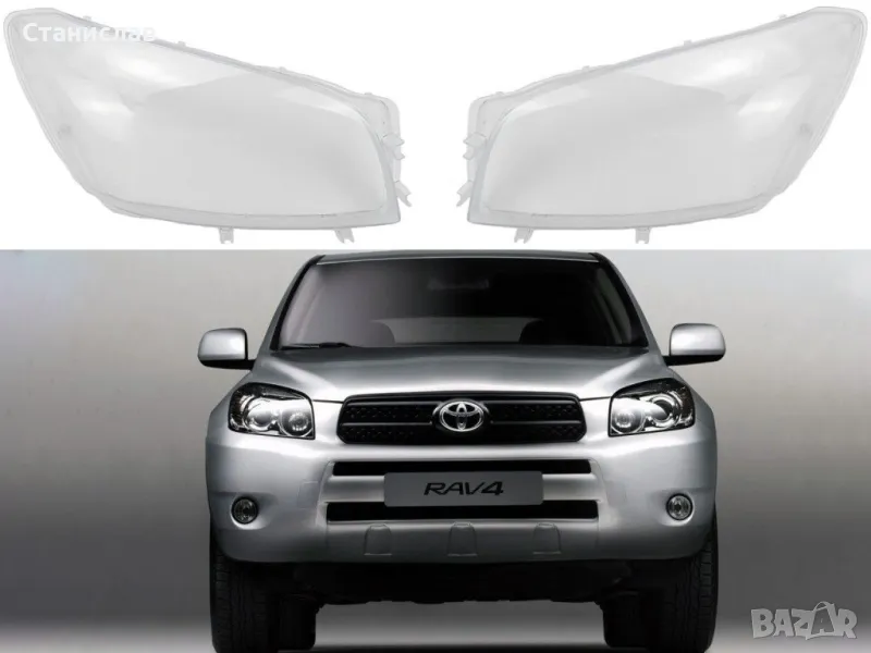 Стъкла (капаци) за фарове за Toyota RAV4 XA30, снимка 1