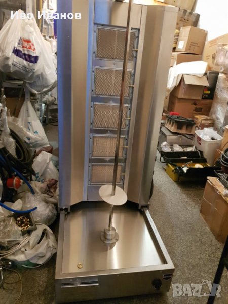 Продавам дюнер машина  с долен мотор -5горелки, снимка 1