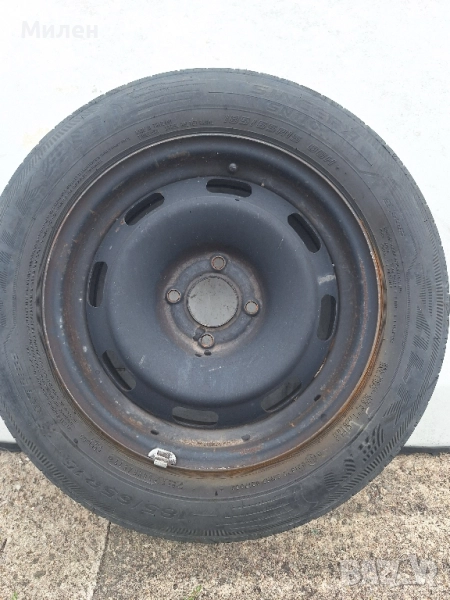 Метална Джанта 15ка За Пежо Ситроен 4x108мм ЕТ23 6Jx15 Peugeot 207 308 Citroen C3, снимка 1