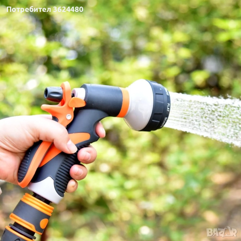 Многофункционален градински пистолет С 8 ФУНКЦИИ НА СТРУЯТА 4523, снимка 1
