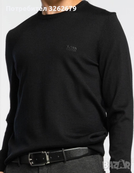 Hugo Boss wool 100% оригинален пуловер размер XL, снимка 1