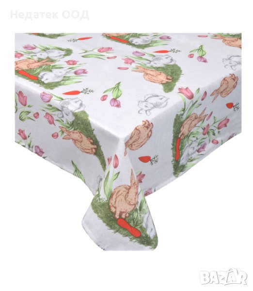 Покривка, Великденски зайци, 180х140см, снимка 1