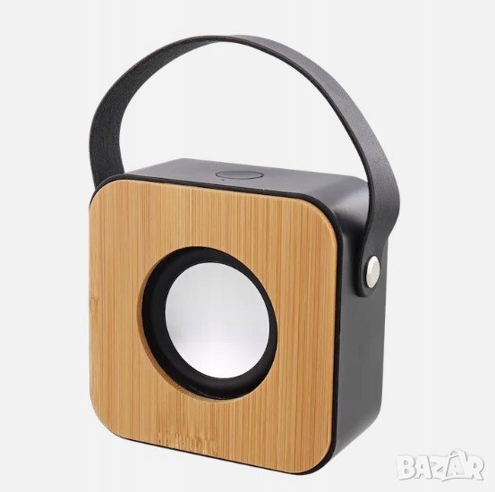 XITE BAMBOO SPEAKER портативна колонка черна 5 W, снимка 1