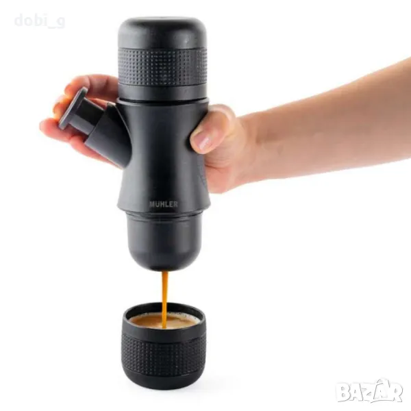 Еспресо машина, преносима, ръчна, снимка 1