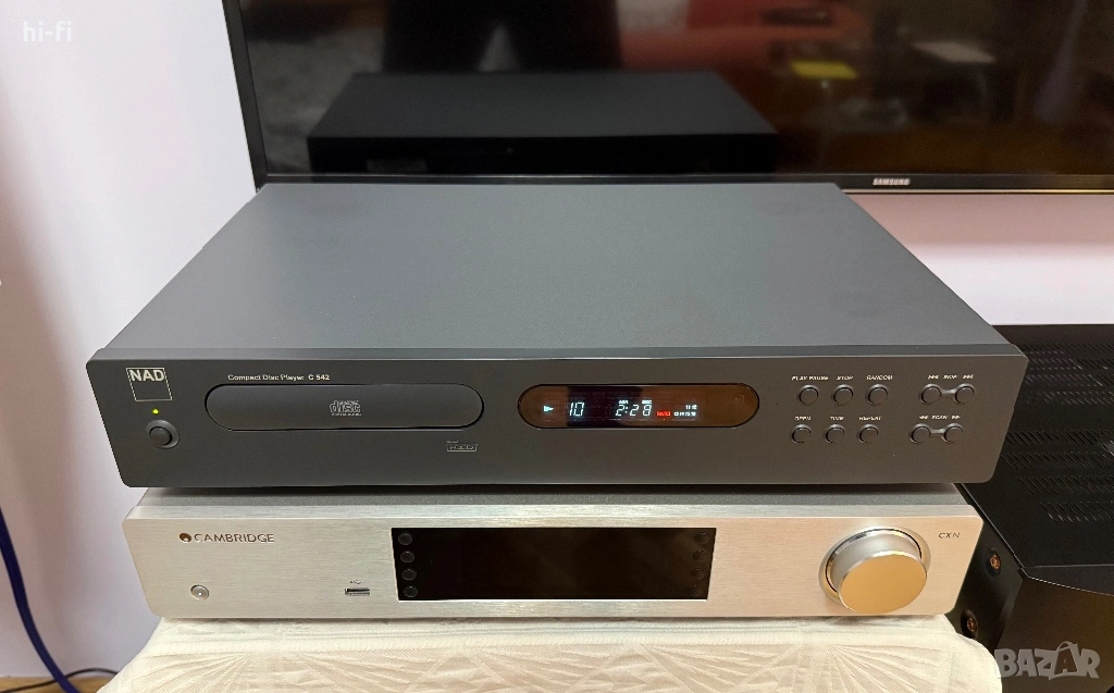Резервиран! NAD C 542 CD / HDCD Player High Level Upgrade, снимка 1