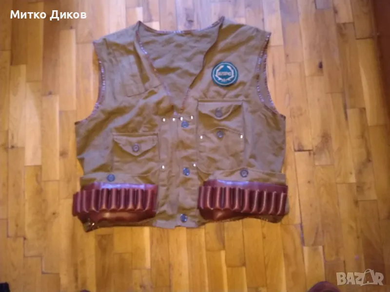 Ловен елек от соца на БЛРС размер Л с патрондаши, снимка 1