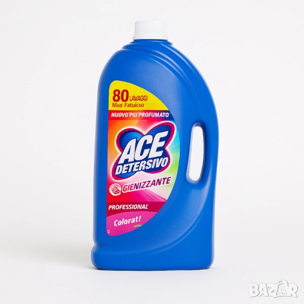 Аче течен препарат за цветно пране 4 л. за 80, снимка 1