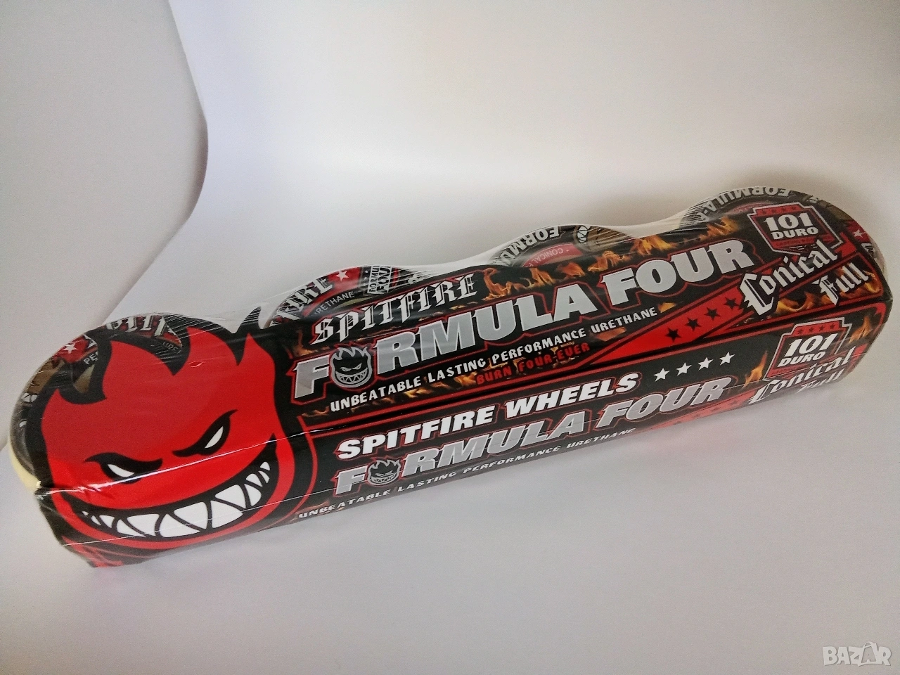 SPITFIRE FORMULA FOUR 52mm 101A Skateboard Wheels Професионални гуми за скейтборд скейт, снимка 1