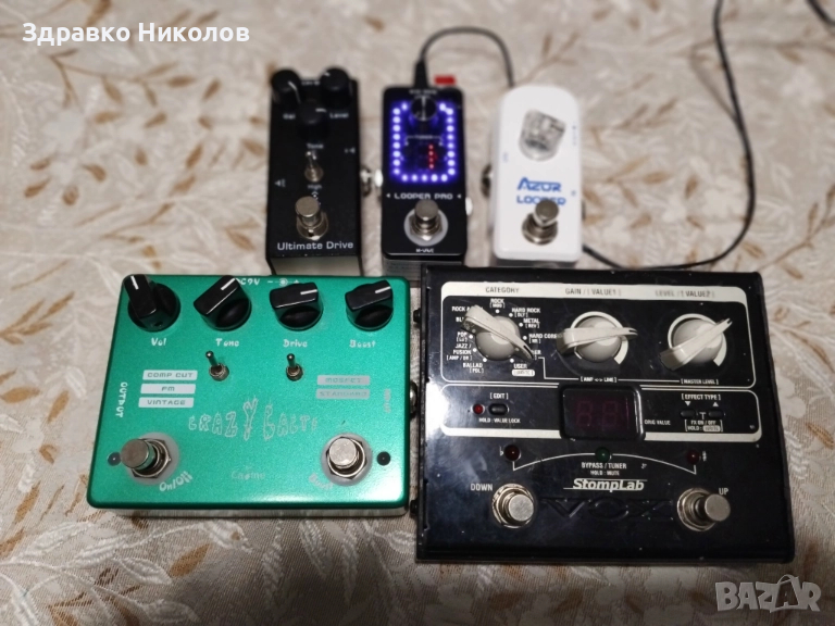 продава китарни ефекти, снимка 1
