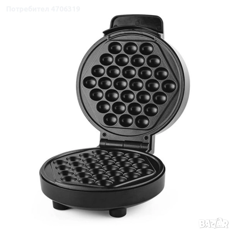 Уред за гофрети бъбъл- вафла MUHLER,1000W, снимка 1