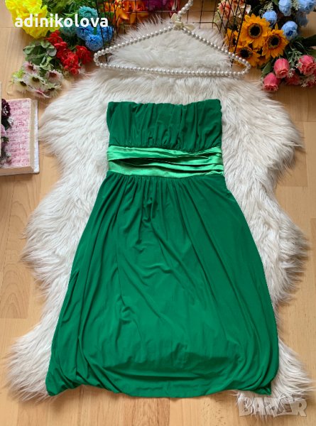 Зелена рокля, снимка 1