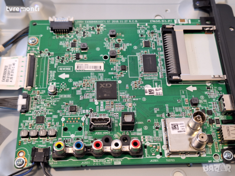 Main board EAX68406103(1.0)  for LG 32LM550BPLB for 32inc for DISPLAY SDL320H0 HD0-B06, снимка 1